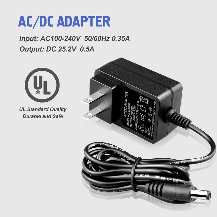 Massage Gun Charger AC Adapter Compatible with Flyby F1Pro,F2Pro
